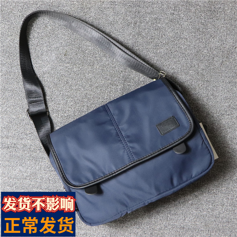 Hong Kong It Tide Card Japan Canvas Men's Single Shoulder Bag Waterproof Oxford Cloth Slanted Satchel brief Postman Nylon Boys Bag