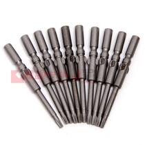 5*60 * T9 plum blossom electric batch head s2 alloy steel electric batch nozzle batch head plum blossom electric batch nozzle 5mm electric batch head