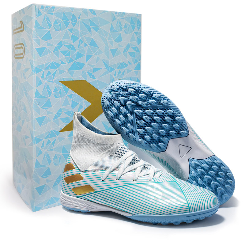 Tall Messi keel X19 children's football shoes men's broken nails ag long nails TF short nails girls boys falcon small plums