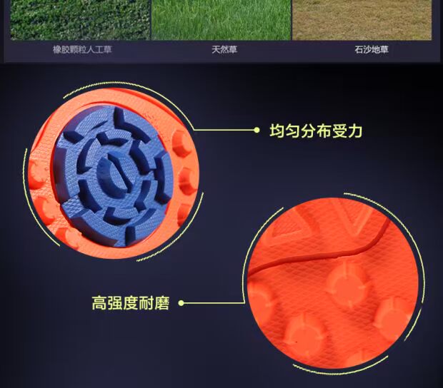 Giày bóng đá KELME Calme Children nam và nữ Velcro gãy móng giày học sinh giày đào tạo cỏ nhân tạo - Giày bóng đá giày đá bóng sân cỏ nhân tạo