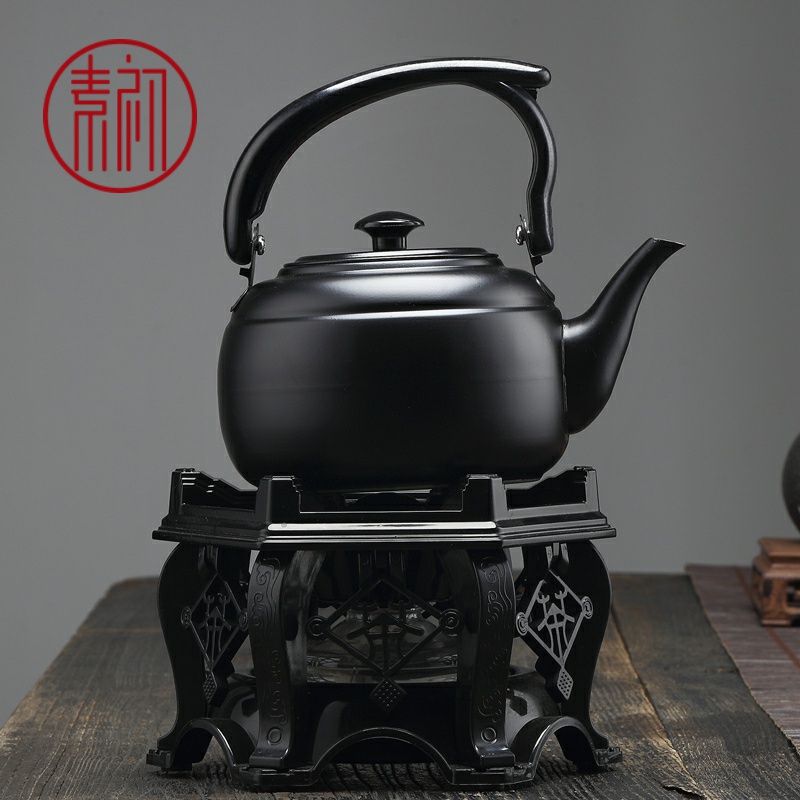 Alcohol furnace base cooking kettle is suing travel kung fu tea set portable Alcohol lamp kettle the teapot