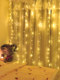 Curtain lights, waterfall lights, small colored lights, flashing lights, string lights, stars, New Year, Spring Festival, Christmas decoration, atmosphere light strips