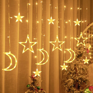 Led Star Lights, Ambient Lights, Christmas Lights, Flashing String Lights, Starry Sky Curtain, Shop Decoration, Scene Arrangement
