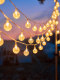 Star lights LED small colorful lights flashing light string outdoor decoration New Year lighting atmosphere light belt hanging Christmas tree pendant