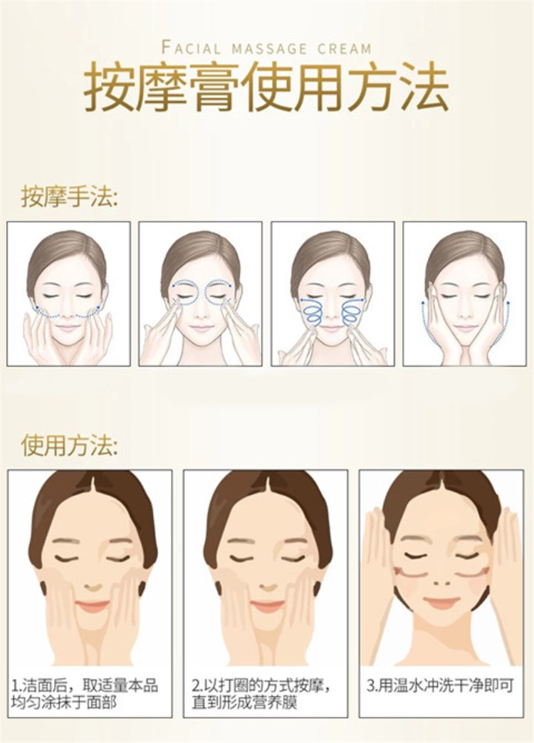 Kem massage mặt toàn thân ngâm chân điều trị meridian hydrating làm sạch lỗ chân lông - Kem massage mặt kem tẩy trang innisfree