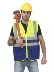 Xây dựng áo phản quang áo vest kỹ thuật xây dựng vườn công nhân vệ sinh an toàn lao động đi đêm quần áo tùy chỉnh in ấn áo phản quang đi phượt 
