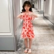 Cô gái Váy voan hoa Mới Cô gái nhỏ Siêu phương Tây Váy đi biển Váy mùa hè Hàn Quốc - Váy