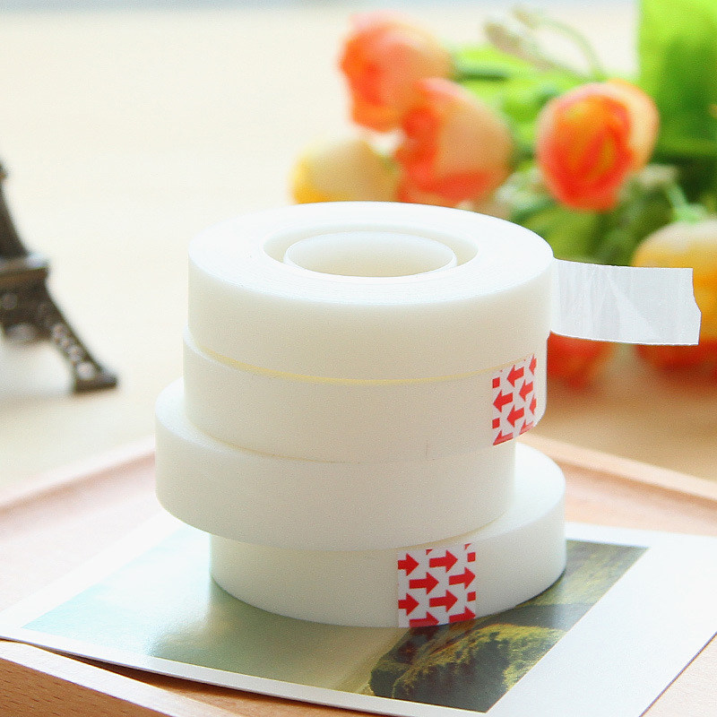 Deli 30110 invisible tape 12*36y can write without leaving traces office stationery can be hand-teared small tape