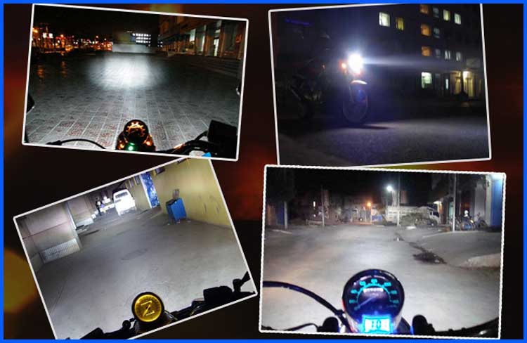 Bắt đầu nhanh chóng đá hàng rào phụ kiện xe máy đèn Xenon đặt 35w55 ngói đèn pha sửa đổi xe Điện chói Xenon đèn đèn pha siêu sáng cho airblade 125