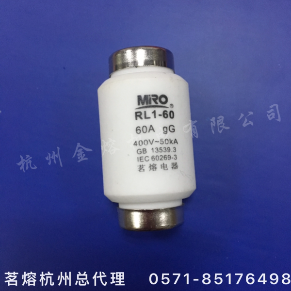 Drinking fused fuse RL1-60 400V 20A 20A 30A 30A 40A 60A spiral ceramic fuse tube