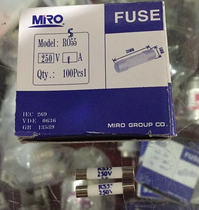  Hot melt fast fuse RS55 5*25 1A 2A 3A 4A 5A 6A8A10A ceramic core fuse