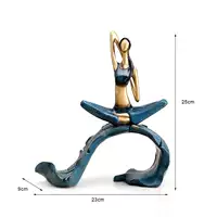 Голубая йога девушка d тип