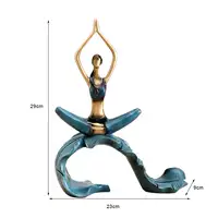 Синяя девушка-йога, тип А