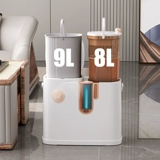 Чайный сервиз с аксессуарами с разделителями для коммерческого использования, мусорное ведро