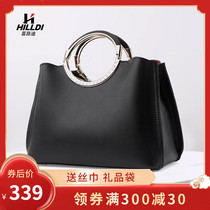 2021 new womens bags bags womens bags shoulder bags middle-aged wild atmospheric fashion genuine leather mom bag
