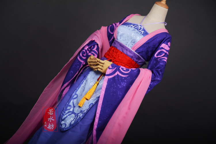 Nếu rái cá - Liu Mengli Xianjian Qixia Chuan bốn thanh kiếm cổ tích bốn cosplay nữ trò chơi quần áo anime gửi 簪 - Cosplay trang phục cosplay