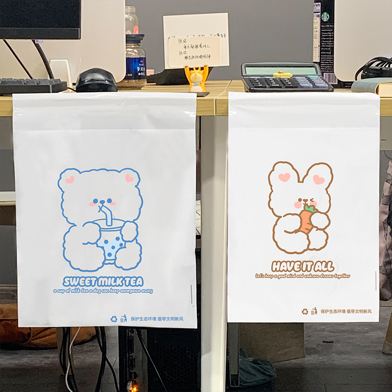 Cute on-board garbage bag adhesive rear car with disposable creative folding bin in-car supplies