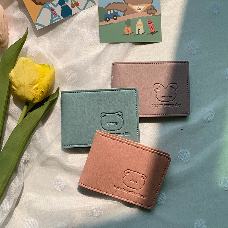 Driver's license card bag female ins wind small ultra-thin document bit protective sleeve new 2021 net red driver's license leather cutting sleeve