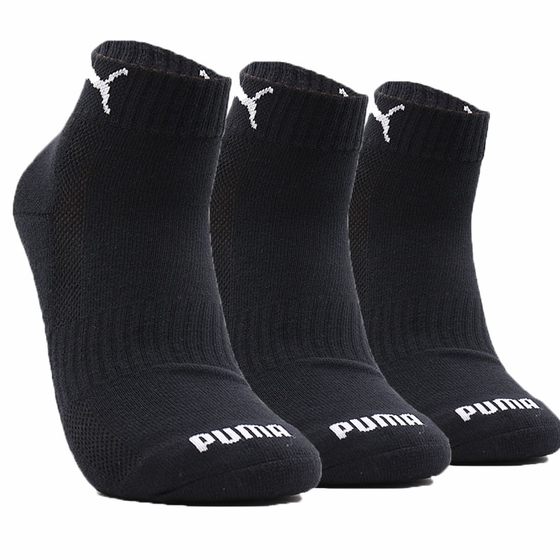 PUMA/푸마 정품 남녀 양말 여름 스포츠 양말 흡습 통기성 짧은 양말 3 켤레 906965