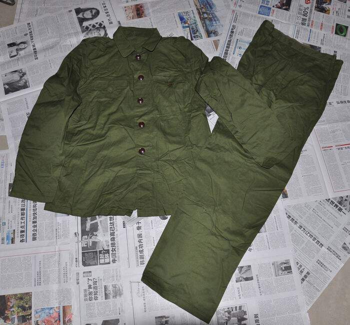 Soviet Model 3505 Factory 68 New Original Set 65 Army Soldier No.1 Summer Cotton Military Dress Set Five Buckles