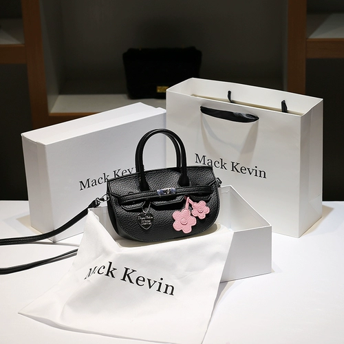 Портативная платиновая сумка для телефона, Гонконг, из натуральной кожи, осенняя, премиум класс