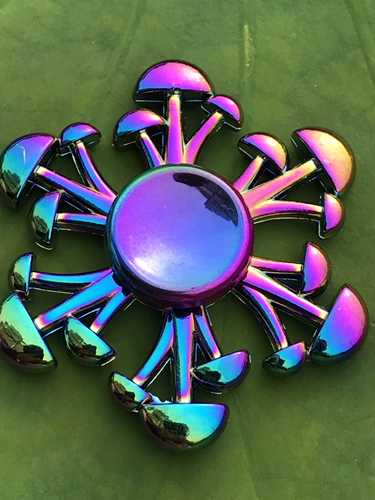 Крутящийся металлический волчок для пальца, игрушка, антистресс