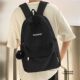 Schoolbag boys junior high school high school college students solid color minimalist style backpack men 2026 new original niche backpack