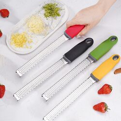 304 Stainless Steel Cheese Grater Lemon Zester Chocolate Lemon Zest Grater Cheese Slicer Wide