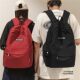 Schoolbag boys junior high school high school college students solid color minimalist style backpack men 2026 new original niche backpack