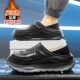 Covered heel cotton slippers for men's winter outer wear plus velvet and thickened youth soft sole sports large size 45 warm indoor cotton shoes
