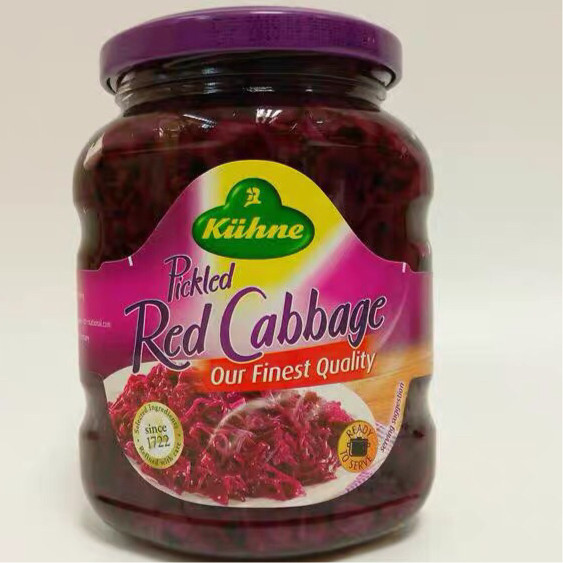 German Guanli pickled red cabbage pickled red cabbage pickled red cabbage 350g