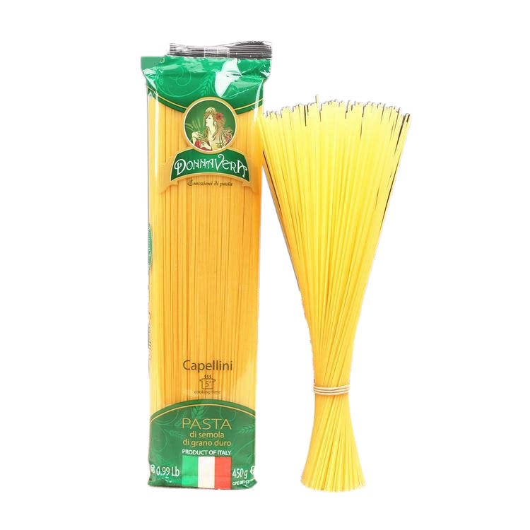 Spaghetti Villa slim fit-shaped Western food ingredients Qing town Italian pasta capella pasta 450g