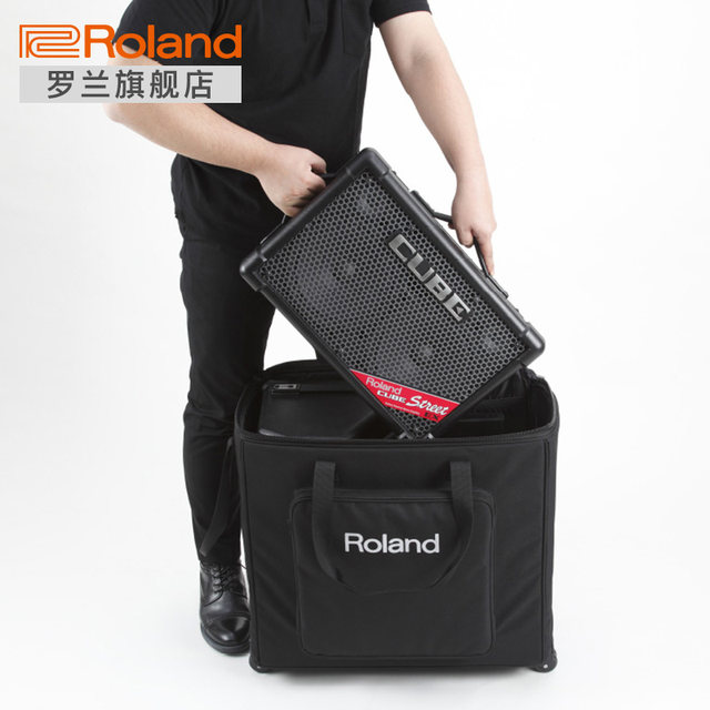 ລຳໂພງກີຕ້າໄຟຟ້າ Roland Roland CUBE-STEX CubeStreetEX ແບບພົກພາສາມາດຫຼິ້ນກາງແຈ້ງ ແລະສຽງຮ້ອງເພງ