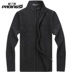 Áo len mùa đông 2018 mới áo len nam cổ lọ có khóa kéo với áo len len dày cổ cao - Áo len sweater nam Áo len