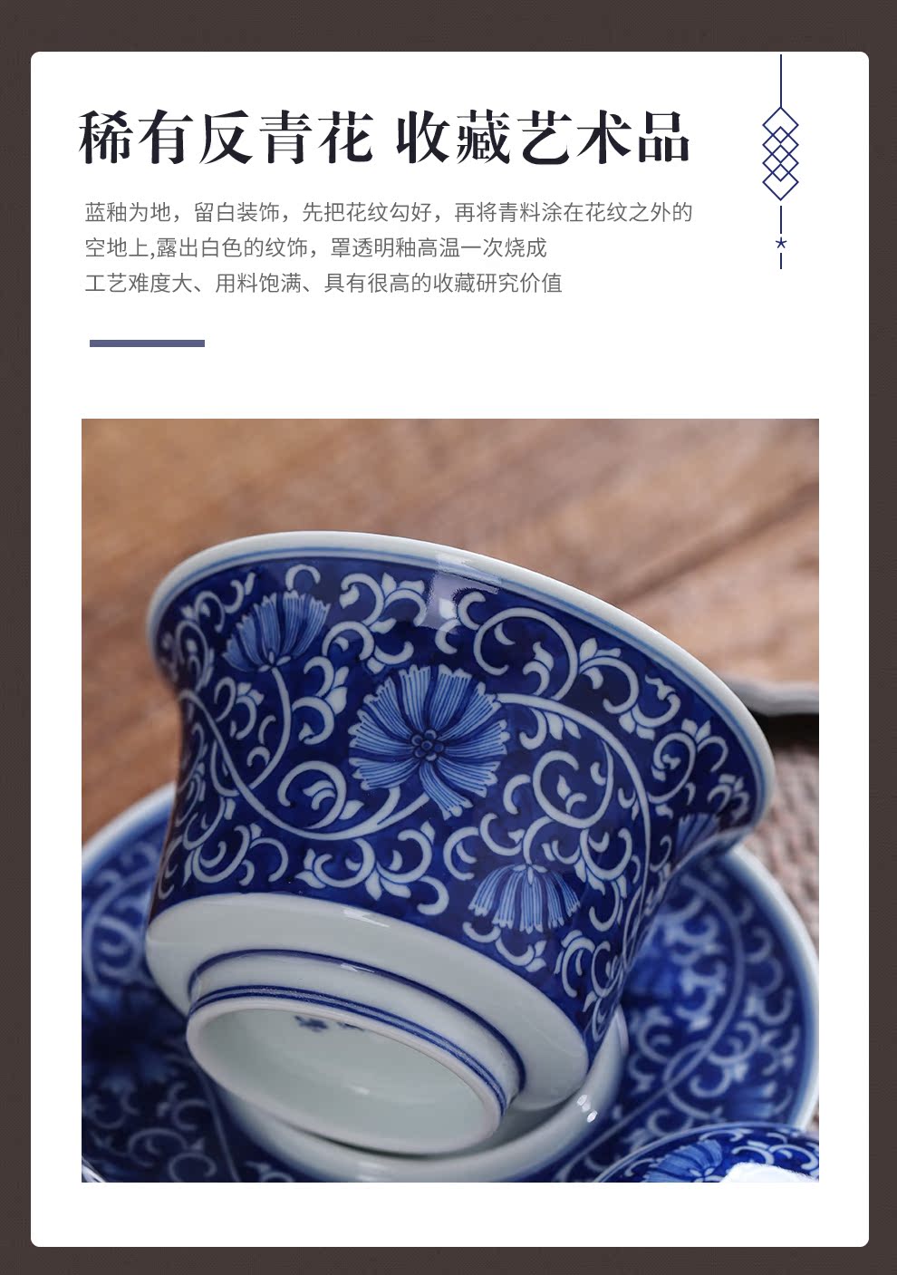 Jingdezhen flagship store hand - made porcelain ceramic white porcelain kung fu tea set suit high - end large tureen tea cups