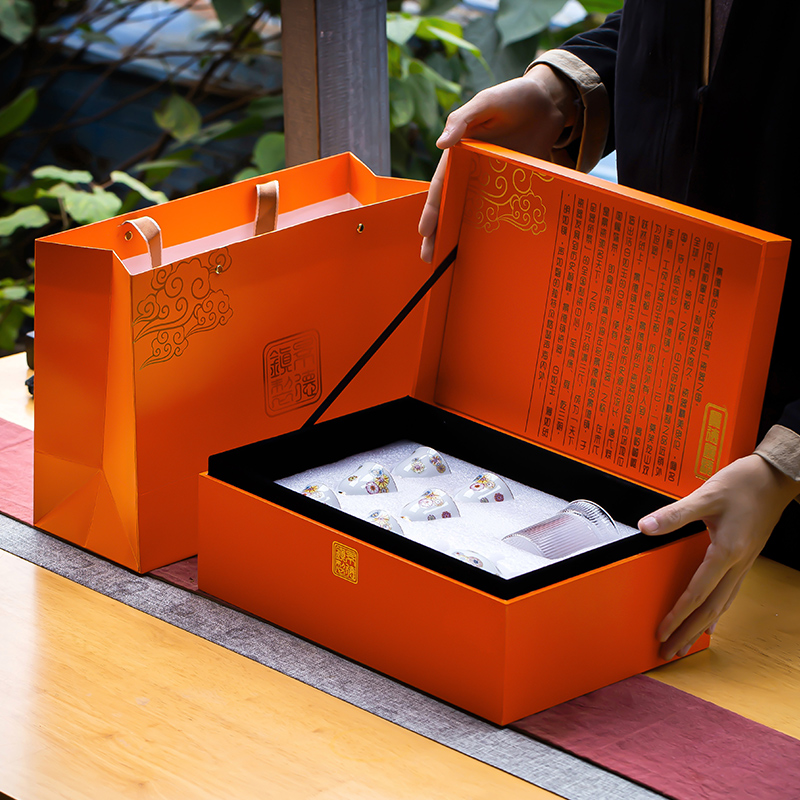 Jingdezhen official flagship store ceramic kung fu tea set the ball, take the teapot tea tea set household JRT