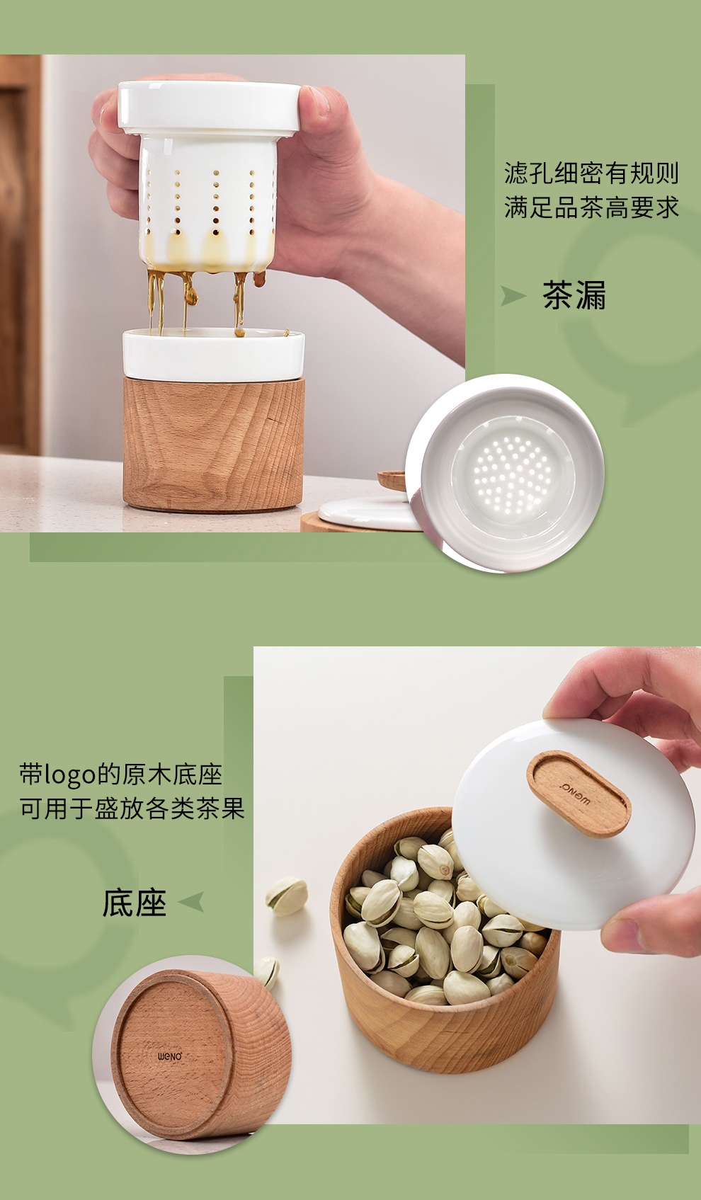 Jingdezhen flagship creative ceramic crack cup single simple portable is suing travel tea set to receive a package