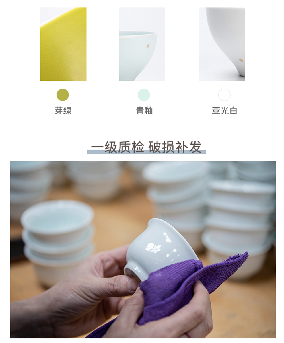 Jingdezhen flagship creative color glaze eat more bread and butter of household ceramic bowl individual dishes