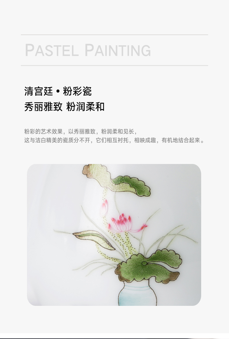 Jingdezhen official flagship store ceramic kung fu tea set to soak up the teapot tea set of the sample tea cup