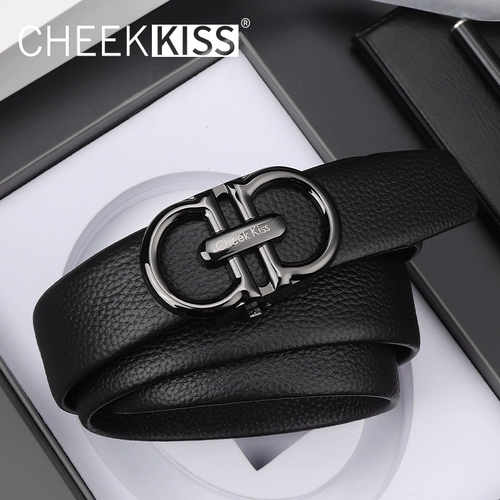 Поясной ремень Чекс -Аутентичный Аутентичный Автоматическая пряжка Мода