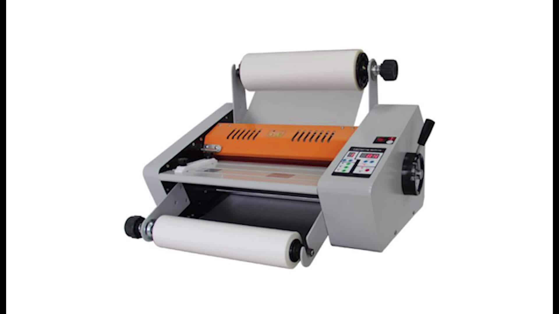 Sg380 Desktop Manual Hot And Cold Laminating Machine Office Use Film