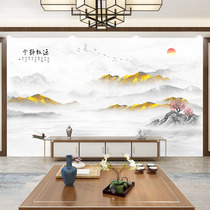 2023 new high light carbon crystal board TV background wall Ning Jing Zhiyuan Living room decorated bamboo and wood fiber integrated wall panel