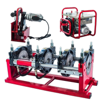 Hydraulic semi-automatic pe butt welding machine 160 200 250 315 pipe welding machine hot melt machine welded pipe butt welding machine