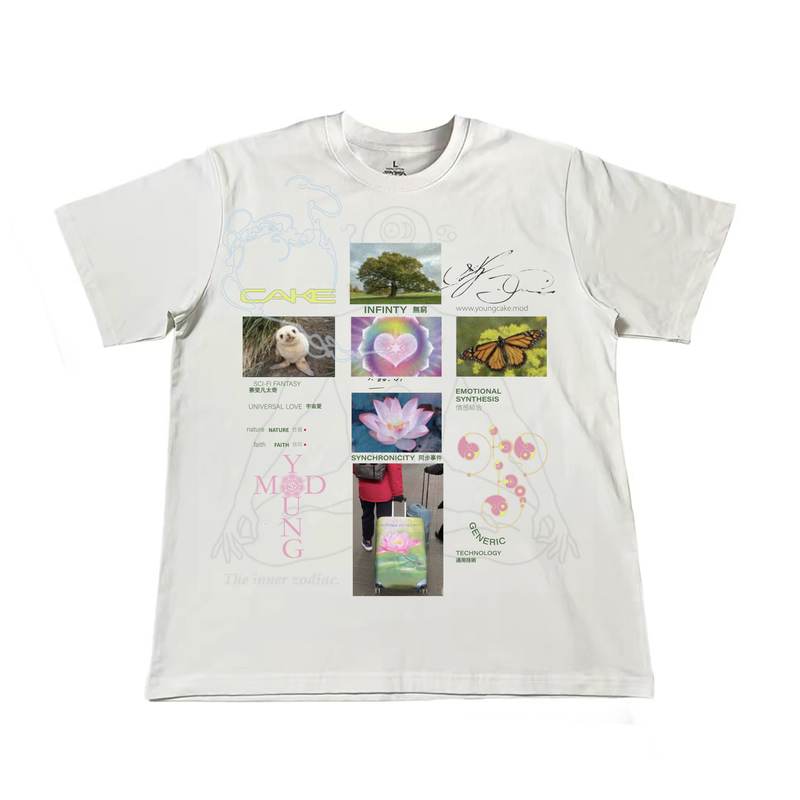 Youngcakemod [Cosmic Love, Finding True Self, Collective Consciousness, Spirituality Short-Sleeve T-Shirt]