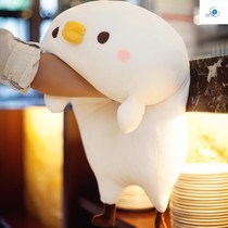 Super soft chick holding sleeping ragdoll warm hand pillow bed plush doll girl cute cute hand cover doll