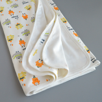 Pure cotton baby wrap cloth towels anti-jump newborn maternity house Cuddle Blanket with Quilt Bilayer Single Spring Summer Baby Cover Blanket
