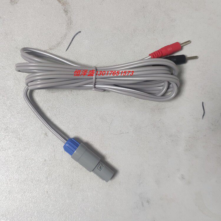 耀洋康达痉挛肌导线神经肌肉电刺激仪线2针KX-3A型KT90A痉挛肌线