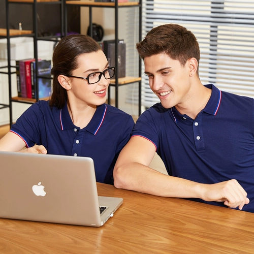 Тонкая летняя футболка с коротким рукавом для работы, делается под заказ