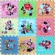Disney Mickey phim hoạt hình trẻ em bọt sàn mat thảm sàn ghép hình trèo lên thảm khâu bò - Thảm sàn