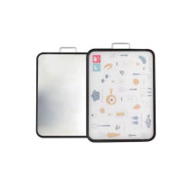 Lika Home 304 Stainless Steel Physics De-Fishy Cutting Board Double Face Chopping Board Mildew Resistant Household Fruit Rolling Board